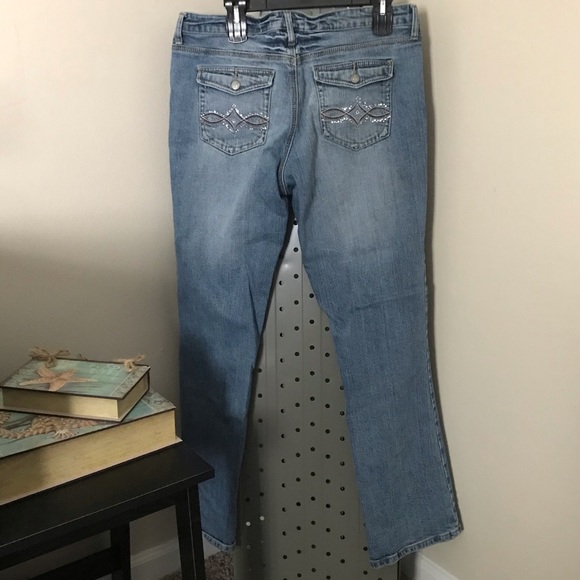 C K Premium Jeans Boot Cut Size 12 - Picture 2 of 5